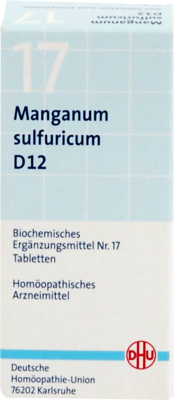 Biochemie Dhu 17 Manganum Sulfuricum D 12 (PZN 02581225)