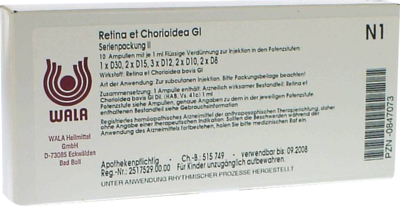 Retina Et Chorioidea Gl Serienpackung 2 Amp. (PZN 00847073)