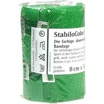 Bort Stabilocolor Binde 8cm Gruen (PZN 08830936)
