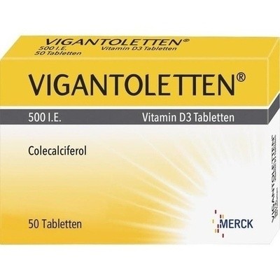 Vigantoletten 500 I.e. Vitamin D3 (PZN 01245399)