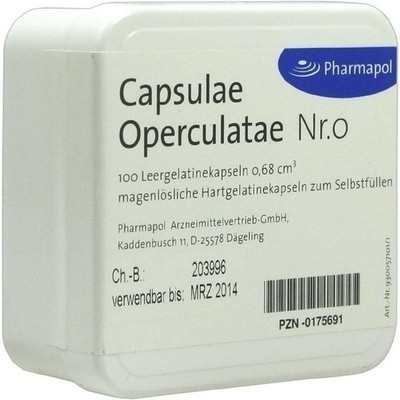 Capsulae Operculatae Kapseln Nr.0 0,68 (PZN 00175691)