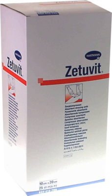 Zetuvit Saugkompresse steril 10x20 cm (PZN 02724340)