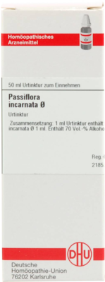 Passiflora Incarnata Urtinktur (PZN 02124806)