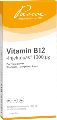 Vitamin B 12 Injektopas 1000 µg Amp. (PZN 03262657)