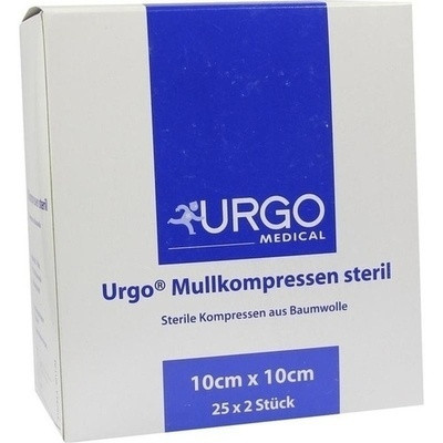Urgo Mullkompressen 10x10cm Steril (PZN 07237863)