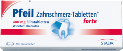 Pfeil Zahnschmerz Filmtabletten Forte (PZN 00410560)