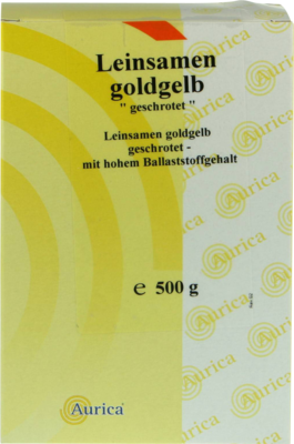 Leinsamen Goldgelb Geschrotet (PZN 00747035)
