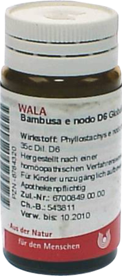 Bambusa E Nodo D6 (PZN 08784320)
