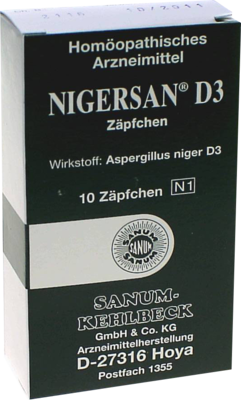 Nigersan D 3 Suppos. (PZN 03206914)