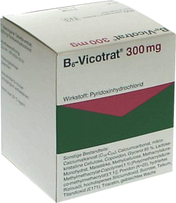 B 6 Vicotrat 300 Mg Tabl.ueberzogen (PZN 01254346)