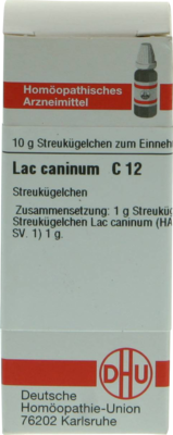 Lac Caninum C 12 Globuli (PZN 00000968)