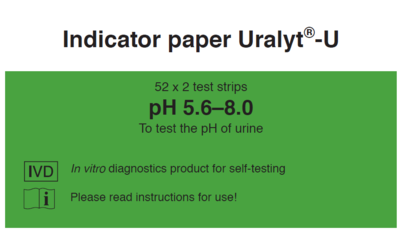 Uralyt U Indikatorpapier (PZN 00548784)