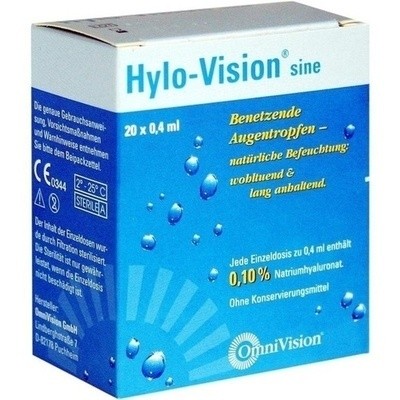 Hylo Vision Sine Einzeldosispip. (PZN 00798297)