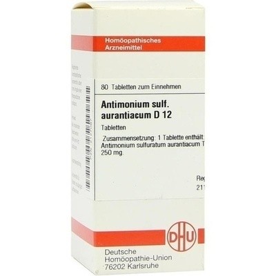 Antimonium Sulfuratum Aurantiacum D 12 (PZN 02127087)