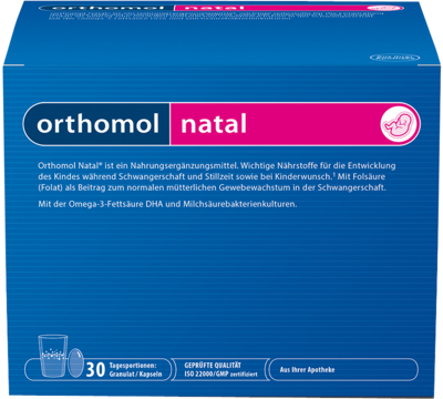 Orthomol Natal 30 Btl.Granulat/Kaps. (PZN 01319904)