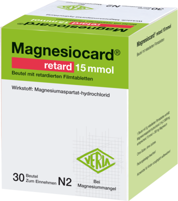 Magnesiocard retard 15mmol (PZN 06800807)