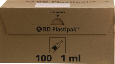 BD Plastipak Tuberkulinspritze 1 ml ohne Kan&uuml;le (PZN 07250415)