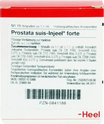 Prostata Suis Injeele Forte (PZN 00841188)