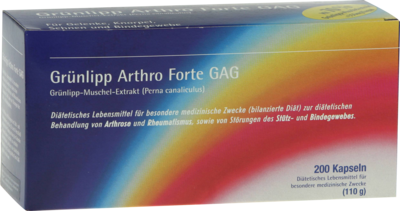 Gruenlipp Athro Forte Gag Kapseln (PZN 00766989)