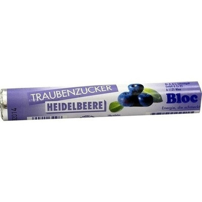 Bloc Traubenzucker Heidelbeere Rolle (PZN 03014706)