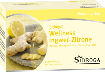 Sidroga Wellness Ingwer-Zitrone (PZN 07167571)