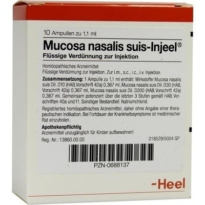 Mucosa Nasalis Suis Injeele (PZN 00688137)