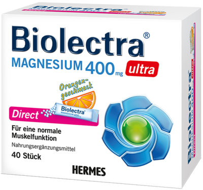 Biolectra Magnesium 400 mg ultra Direct Orange (PZN 10252180)