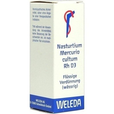 Nasturtium Mercurio Cultum Rh D 3 Pressaft Dil. (PZN 01630329)