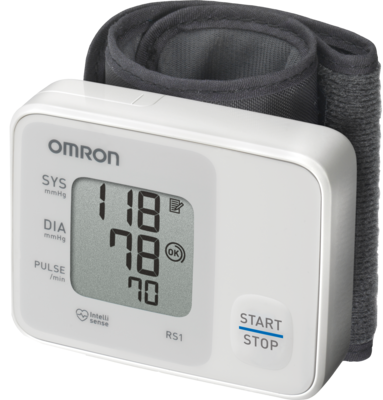 Omron Rs1 Handgelenk Blutdruckmessgerät Vollautom. (PZN 01475975)