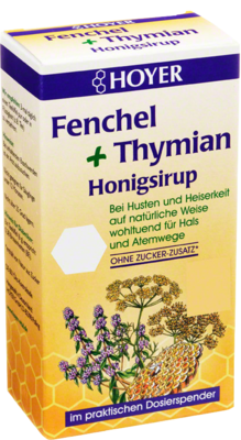 Hoyer Fenchel+thymian Honig (PZN 05567579)