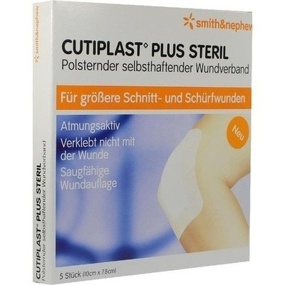Cutiplast Plus steril 7,8x10cm (PZN 09732644)
