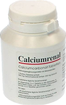 Calciumcarbonat Calciumrenal (PZN 04790157)