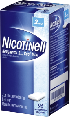 Nicotinell Kaugummi Cool Mint 2mg (PZN 06580352)
