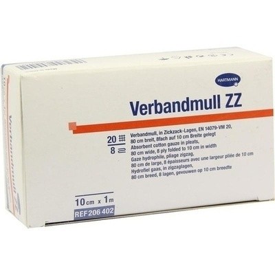 Verbandmull Hartmann 10cmx1m Zickzack (PZN 01083703)