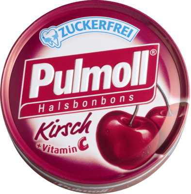 Pulmoll Halsbonbons Wildkirsch + Vitamin C Zuckerfrei (PZN 03342623)