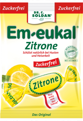 Em Eukal Bonbons Zitrone, Zuckerfrei (PZN 03165977)