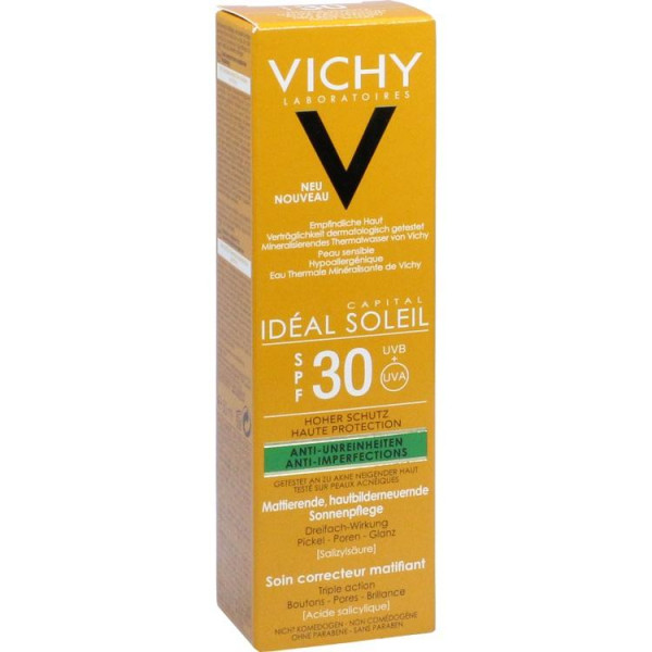 Vichy Ideal Soleil Anti Unreinheiten LSF 30 (PZN 12502681)