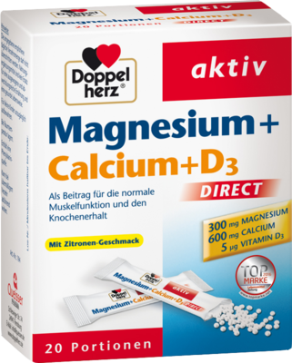 Doppelherz Magnesium + Calcium + D3 Direct Pell. (PZN 07014117)