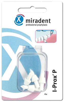 Miradent I-prox P Ersatz Spitzbuerst.weiss Soft (PZN 02172478)