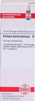 Kalium Bichromicum D 12 (PZN 01774815)