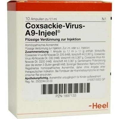 Coxsackie Virus A9 Nosoden Injeele 1,1 Ml (PZN 01897133)