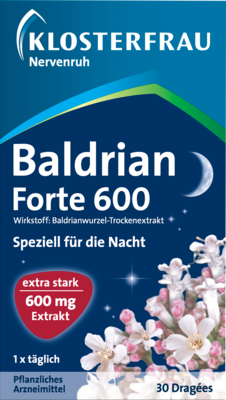 Klosterfrau Baldr.forte 600 Nervenruh üb. (PZN 04787729)