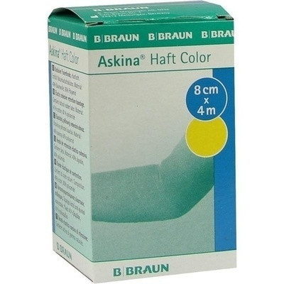 Askina Haftbinde Color 8 cmx4 M Gelb (PZN 08753006)