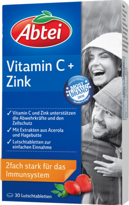 Abtei Vitamin C Plus Zink Lutsch (PZN 03550712)