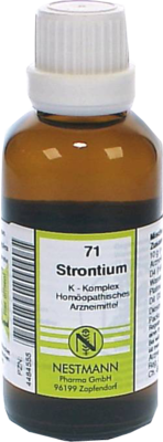 Strontium K Komplex Nr. 71 Dil. (PZN 04484555)