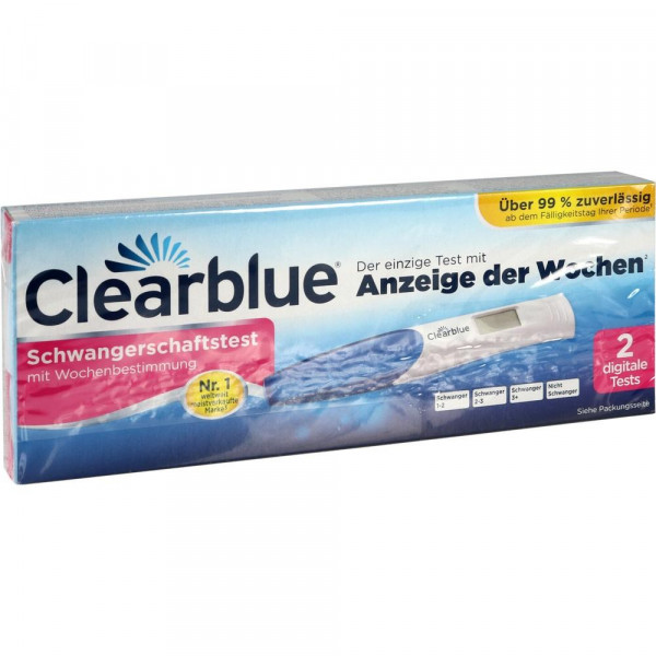 Clearblue Schwangerschaftstest mit WOCHENBESTIMMUNG (PZN 12893983)