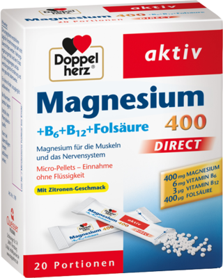 Doppelherz Magnesium + B Vitamine Direkt (PZN 01026875)