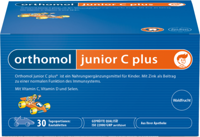 Orthomol Junior C plus Kautabl.Waldfrucht (PZN 10013239)