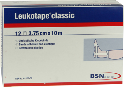 Leukotape Classic 10mx3,75cm Weiss (PZN 00499749)