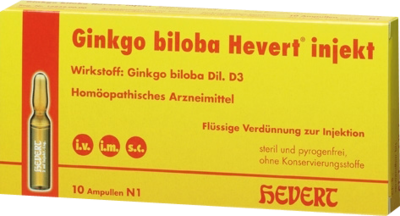 Ginkgo Biloba Hevert Injekt Amp. (PZN 03816222)